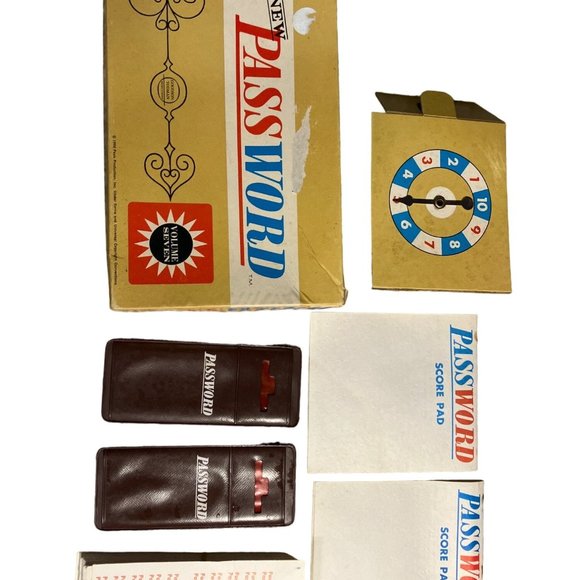 Password Game 1966 - Milton Bradley - Picture 1 of 12
